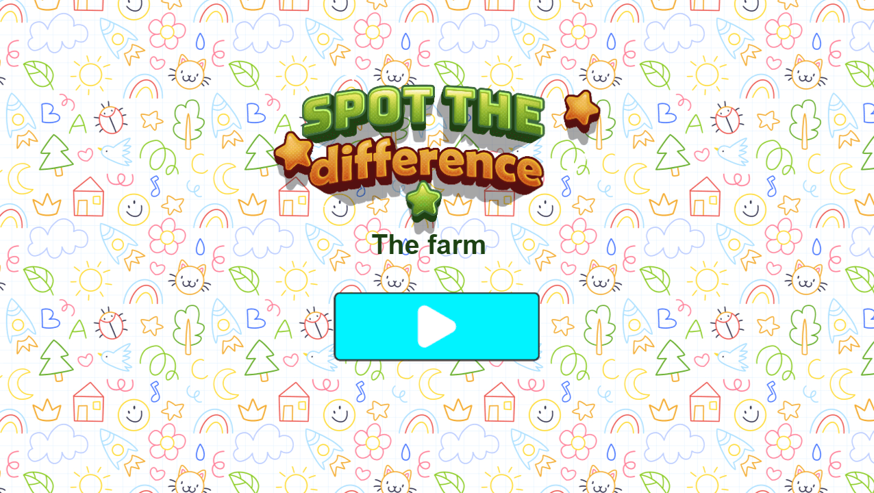 Spot the difference - The Farm - HTML5 Game - Construct 3 - 1